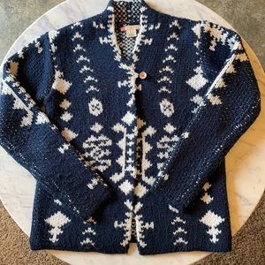 ROXY Girls Cardigan Sweater Size 14